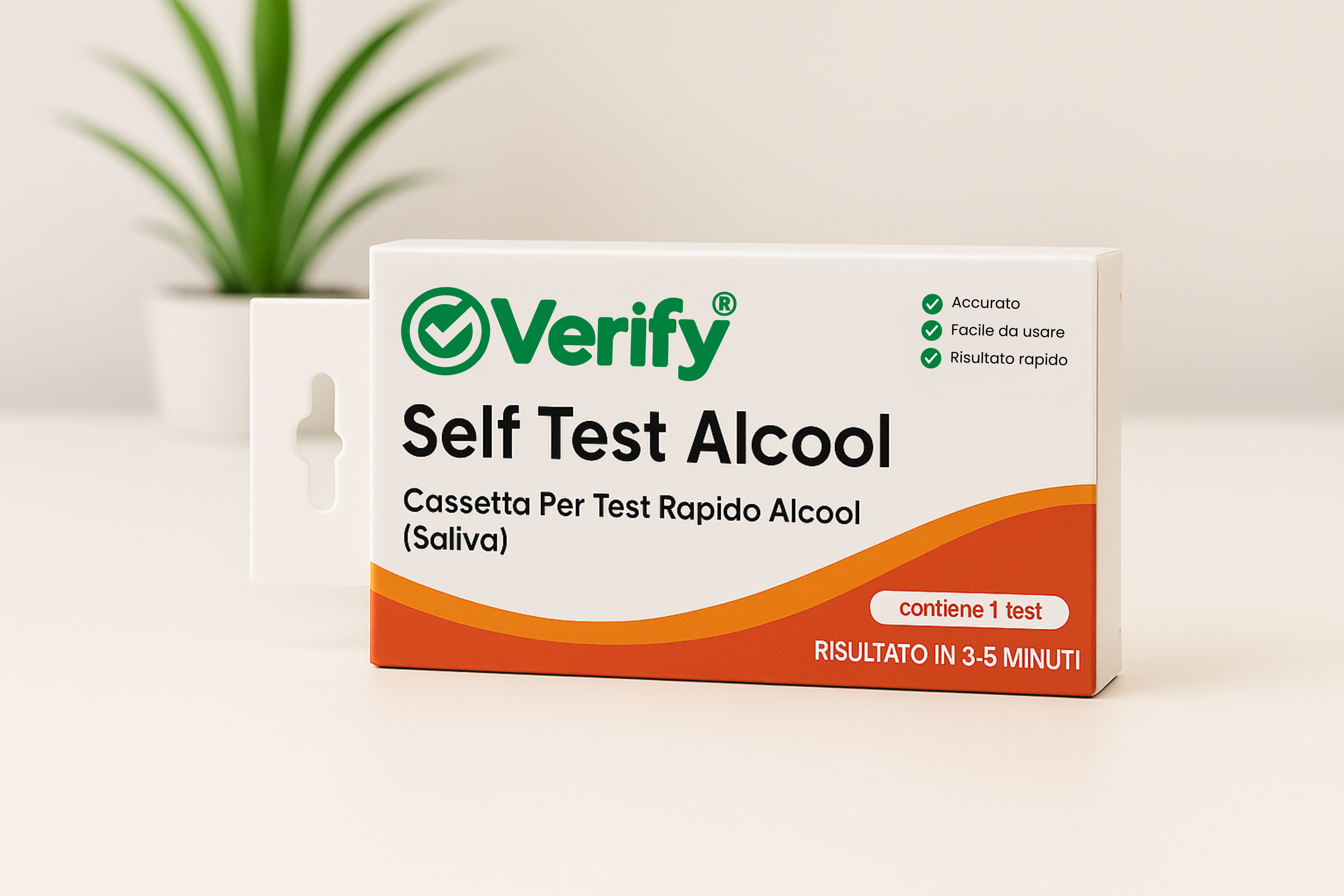 Verify® Self Test Alcool