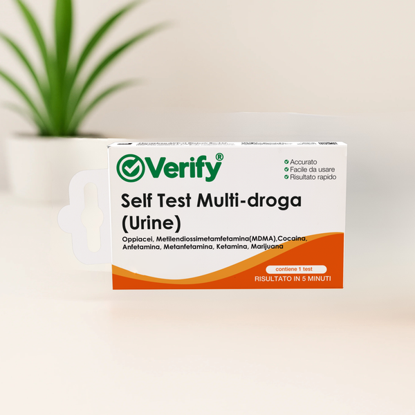 VERIFY® – Multi Drug Test Panel (Test Droghe Urina)