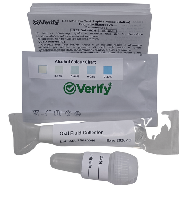 Verify® Self Test Alcool