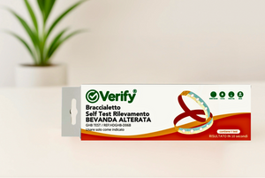 Verify® Braccialetto Self Test Rilevamento Bevanda Alterata