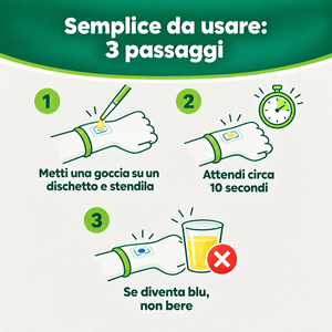 Verify® Braccialetto Self Test Rilevamento Bevanda Alterata – carosello informativo, slide 4 di 7