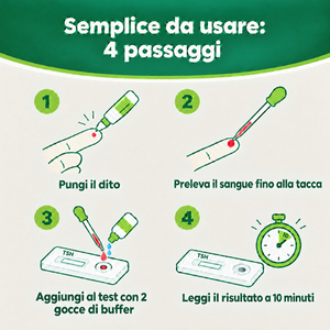 Verify® Self Test Tiroide – carosello informativo, slide 5 di 7