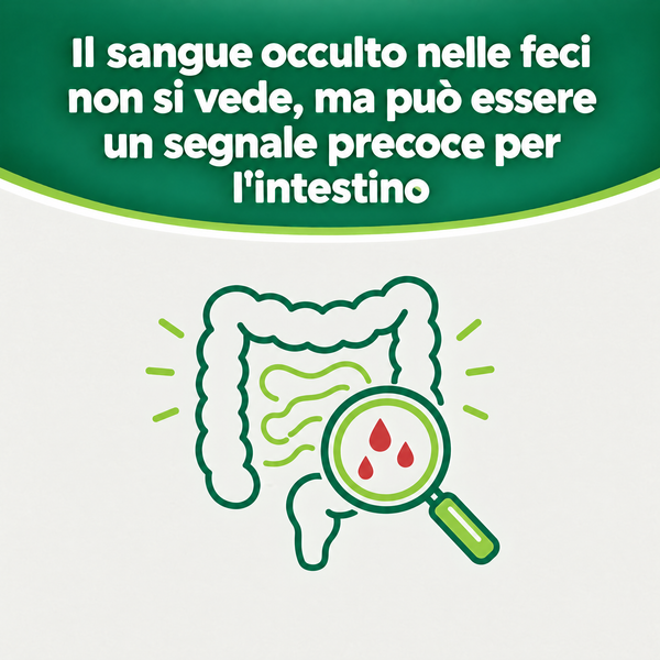 Verify® Self Test FOB sangue occulto nelle feci – carosello informativo, slide 1 di 7