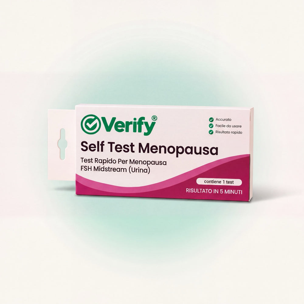 Verify® Self Test Menopausa – confezione del prodotto